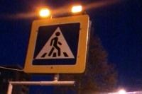В Костанае обновили старые знаки пешеходных переходов
