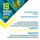 В Казахстане 19 марта пройдут выборы депутатов парламента и маслихатов